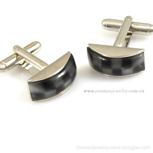 Wholesales silver suit shirt cufflinks